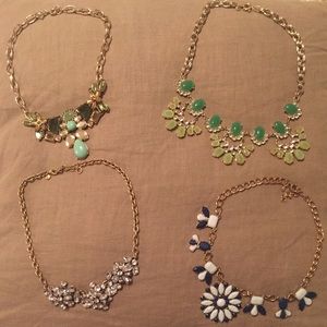 Bundle of JCrew necklaces!!!